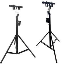 2pcs Lighting Crank Stand Light Trussing Stands5.9-13ft DJ Lighting Truss System
