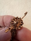 Pierced Earrings Beautiful Quality Chandelier Purple  — photo 5