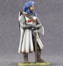   Knight Teutonic Order Tin Soldiers Figurines Miniatures 54mm 1/32 Painted    