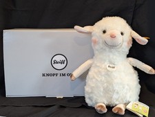 NEW Steiff Happy Farm 15" Lambaloo Stuffed Animal Original Tags Plush w/Box