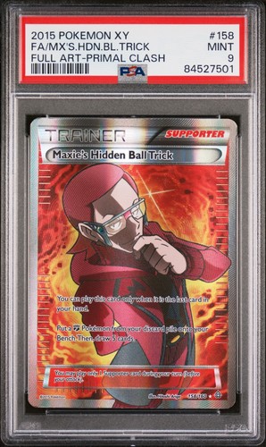 Maxie's Hidden Ball Trick graded PSA 9 for sale on eBay