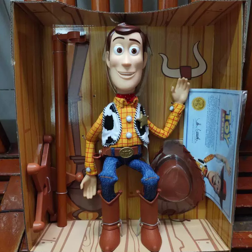 その他 Toy Story Signature Collection ToyStory Signature Collection Thinkway Talking Woody Doll Sealed