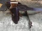 WESTERN COWBOY HOLSTER BELT  C.EASTWOOD  REPLICA — photo 3