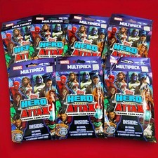 12 x Topps Marvel TCG Hero Attax 2022 MULTIPACK , 20 Cards Per Pack , 240 Total 