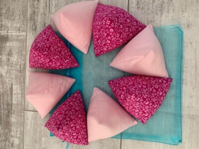 8 Schneiderei/Mustergewichte & Aufbewahrungstasche, Nähgeschenk. WASCHBAR