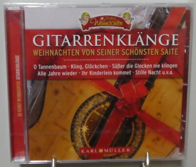 Weihnachten CD Gitarre zum Fest Stimmungsvolle Gitarrenklänge Advent #T256