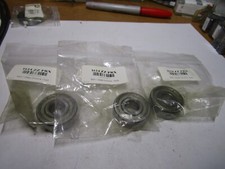 1614 ZZ 0.3750" Bore x 1-1/8" OD x 3/8" W Single Row Radial Ball Bearing QTY 3