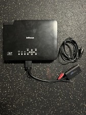 InFocus IN15 Model W150 Projector VGA w/ HDMI Adapter And Power Cord