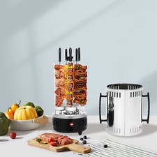 Vertikaler Elektrogrill Rotating Drehgrillmaschine Elektrische Rotisserie-Grill