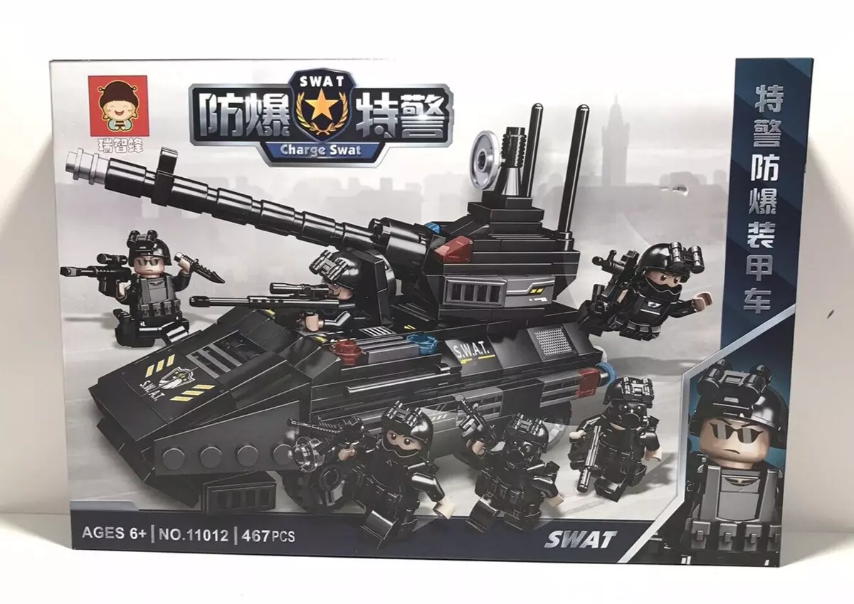 Chinese Legos Swat Charge Swat Tank eBay
