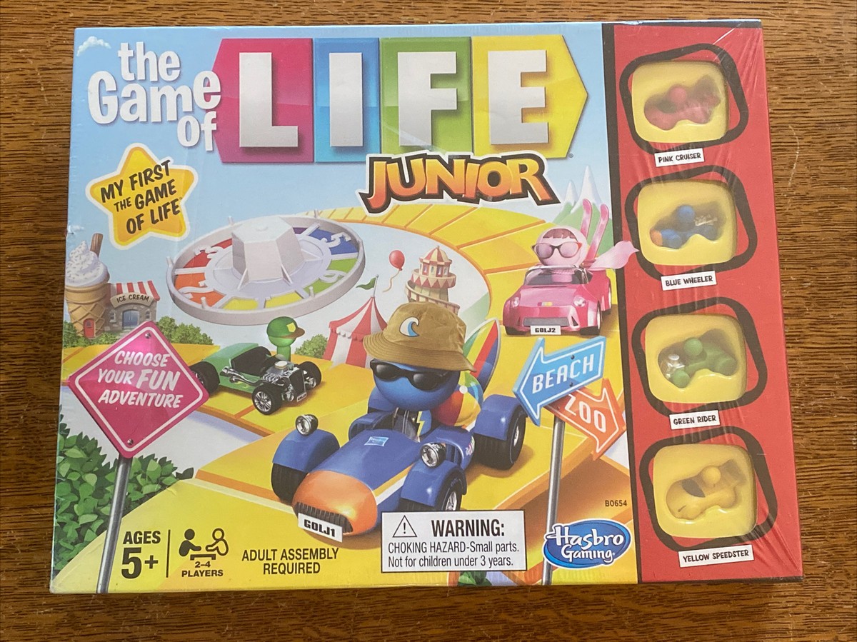 The Game of Life Junior Board Game Factory Sealed Hasbro Gaming