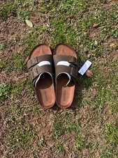 sonoma mens brown sandals, size 9