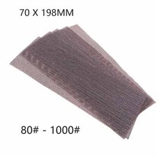 Mesh Abrasive Dust Free Sanding Discs Sandpaper Dry Use 80# - 1000# 70 x 198mm