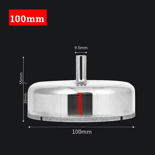 Diamantbohrer Lochbohrer 6mm-200mm Fliesenbohrer Für Glas Marmor Granit Keramik - Bild 44 von 57