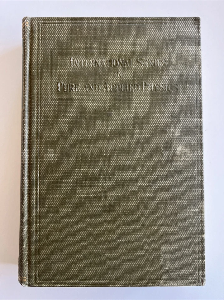 Vintage 1940 Solid State Physics-Modern Theory Of Solids by Seitz HC 1st Ed Foto 2 de 4