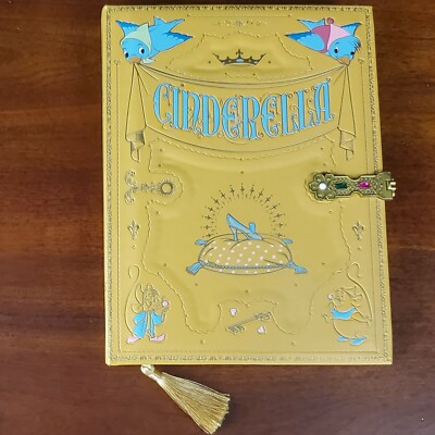NEW Disney Classic Princess Replica Cinderella StoryBook Journal ...