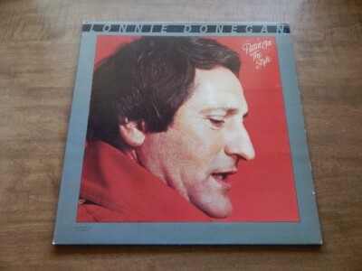 LP-LONNIE DONEGAN-Puttin' On the Style-1978-Rock Island Line, I Wanna Go Home