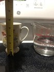 4 Vtg Painted Poppy Fanci Florals Porcelain Pedestal Mugs Coffee Tea Cups 4.5" — photo 6
