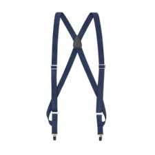 Men's Suspenders, 1" Wide Side Grip, Clip On or Snap On, PCS60N in 18 Colors