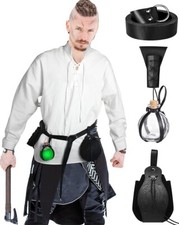  5 Pac Medieval Viking Renaissance Archer Knight Outfits,Pirate,Elf, Fantasy SCA