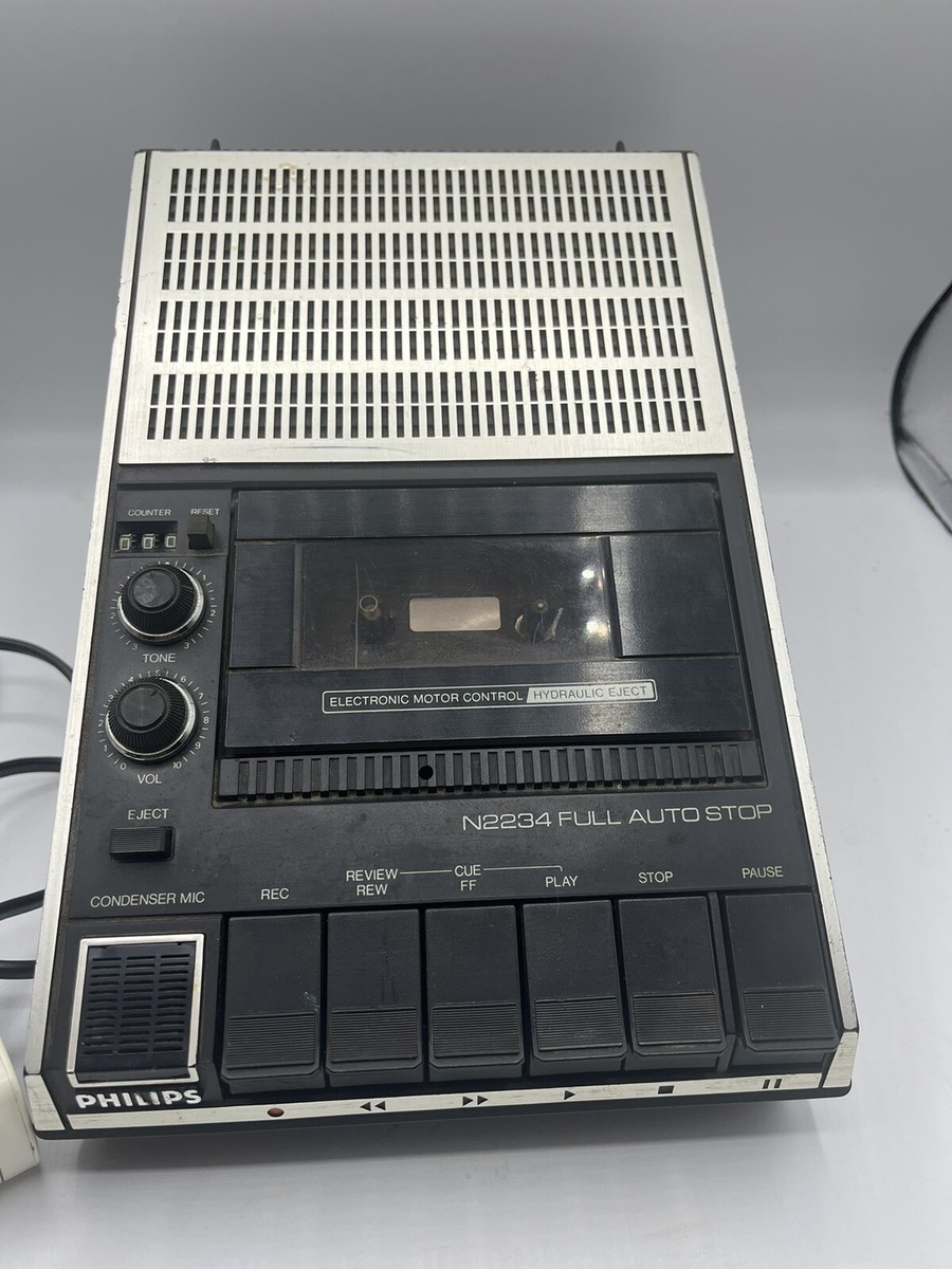  PHILIPS 94-95PSV レプリカ M Phillips N2234 Full Auto Stop Cassette recorder/ - working order