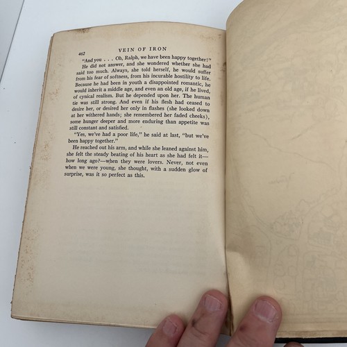 Vein of Iron by Ellen Glasgow 1935 1st Edition Hardcover - Picture 14 of 14