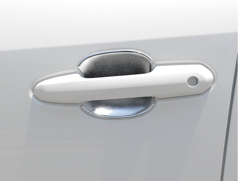 Fit For Toyota RAV4 2019~2023 Chrome Silver Side Door Handle Bowl Frame Trim 8*