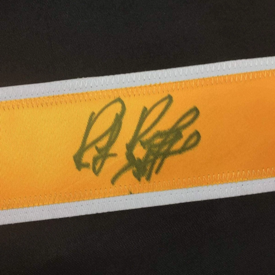 Autographed/Signed RAY BOURQUE Boston Black Hockey Jersey JSA COA Auto - Image 3 of 4