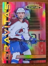 2022-23 UD Stature Gravitas RED VARIANT #GE-23  Samuel Girard /75