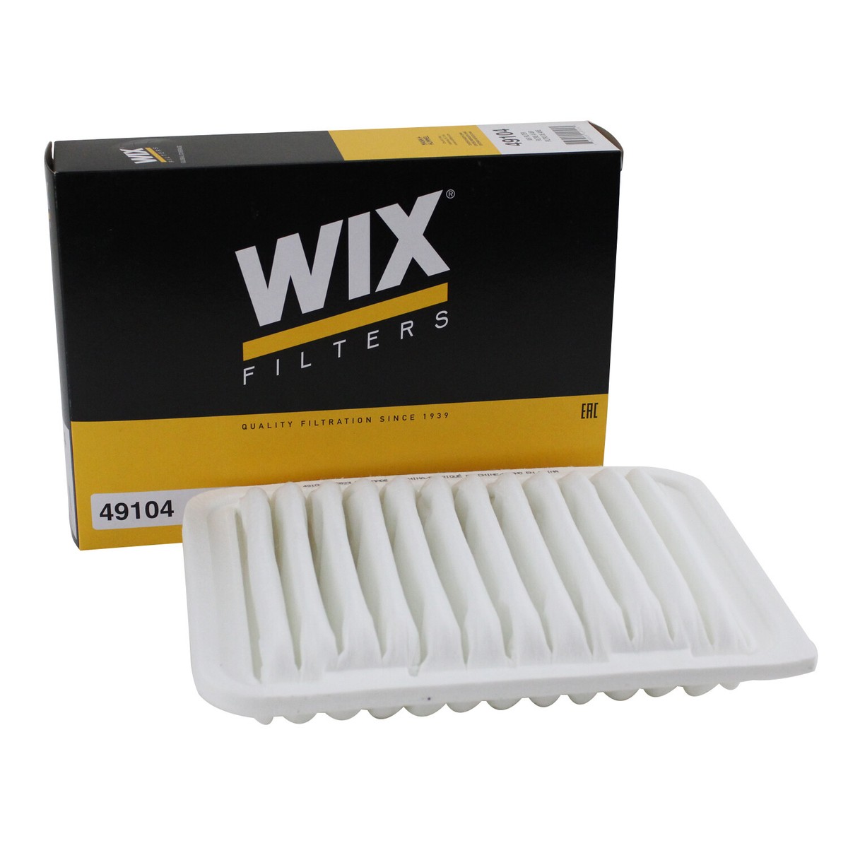 WIX 49104 Air Filter Panel For Pontiac Vibe Scion xD Toyota