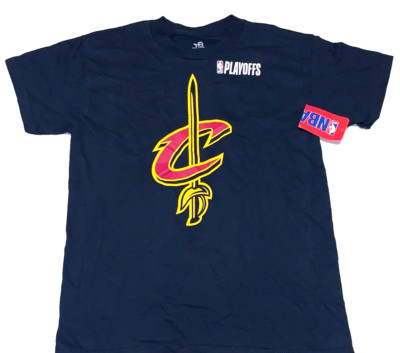 Cleveland Cavs Cavaliers Dark Blue T-Shirt New! NWT Boys Youth XL 18
