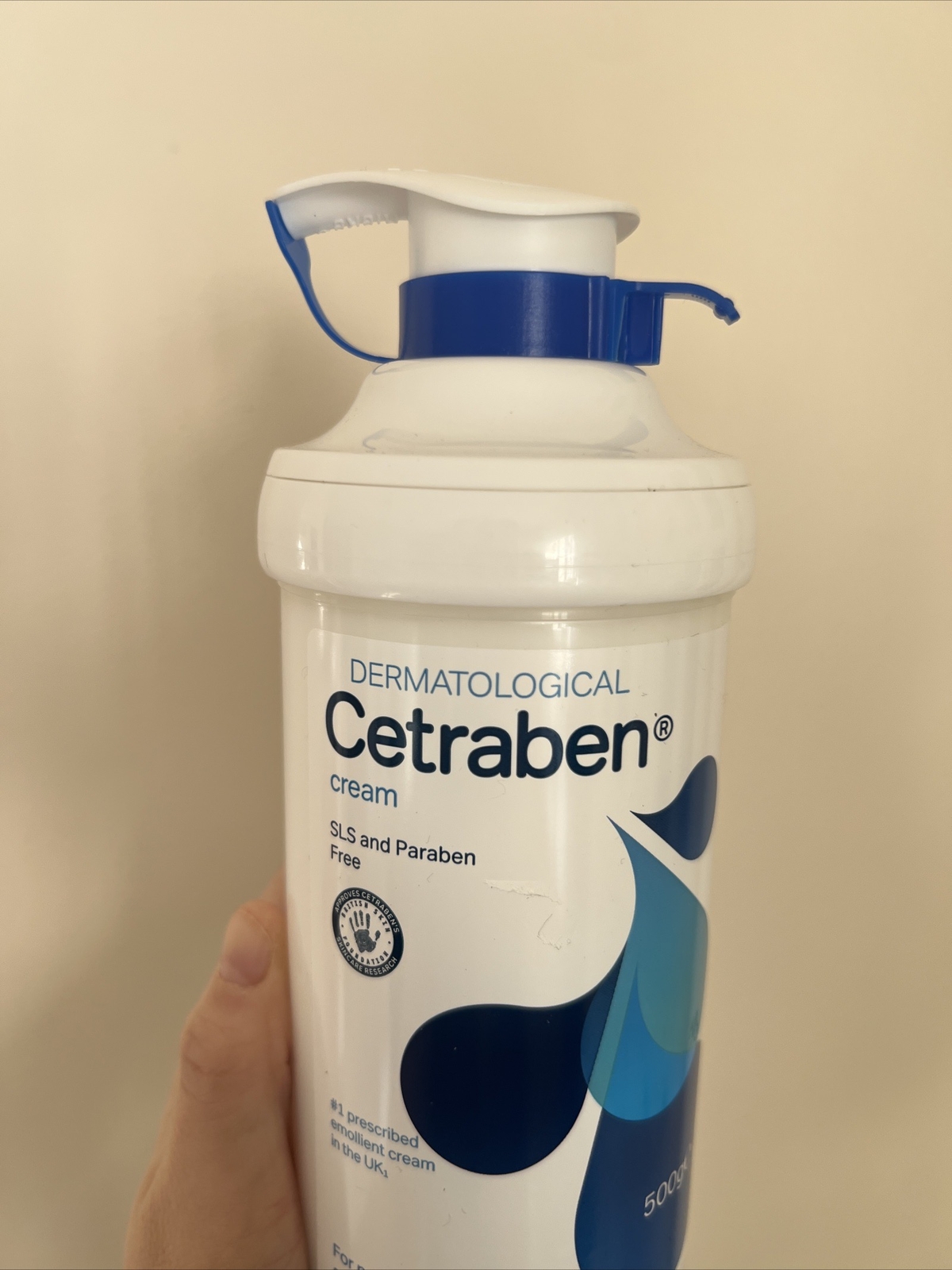Cetraben Emollient Dermatological Cream Dry Skin and Eczema 500g Zerobase