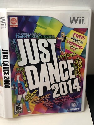 Just Dance 2014 Nintendo Wii Complete W/ Manual CIB Tested Working