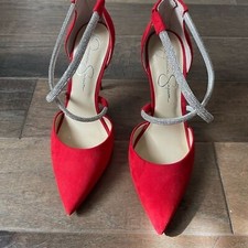 NWOT Jessica Simpson Rhinestone Heels, Women Size 9
