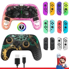 For Joy-con Controller Wireless Gamepad for Nintendo Switch/Lite/OLED L+R 1 Pair