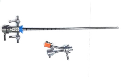2pc Laparoscopic 22Fr Cystoscope Sheath Obturator Bridge Urology Instruments Set
