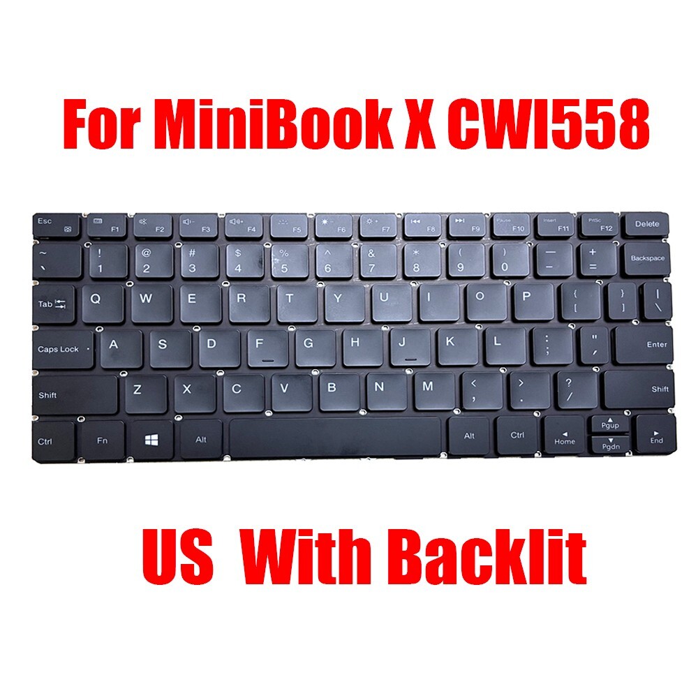 Laptop Keyboard For Chuwi MiniBook X 10.8 CWI558 English US Black