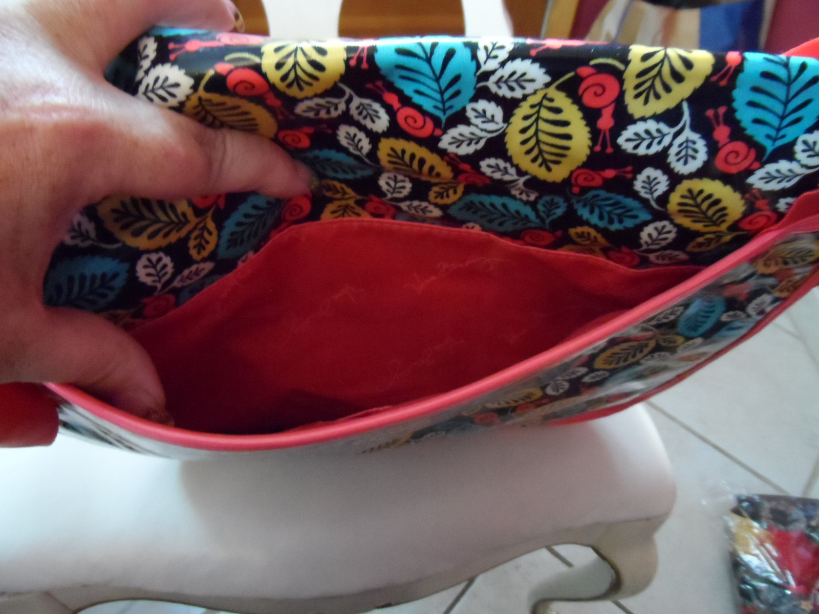 Vera Bradley Frill bag in Happy Snails eBay