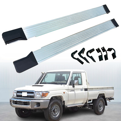 L79 Rear Step 2Pcs Running Board Nerf BarSide Step Fit for Land Cruiser Lc 79 Series ...