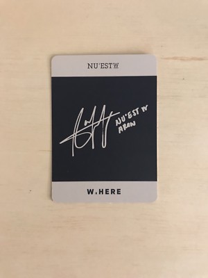 NU'EST W - W, Here (Still Life Ver. w/ Aron Photocard and Mini