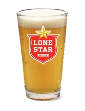 Lone Star Beer - 16oz Pint Beer Glass Pub Shaker Style Barware Cocktail Seltzer