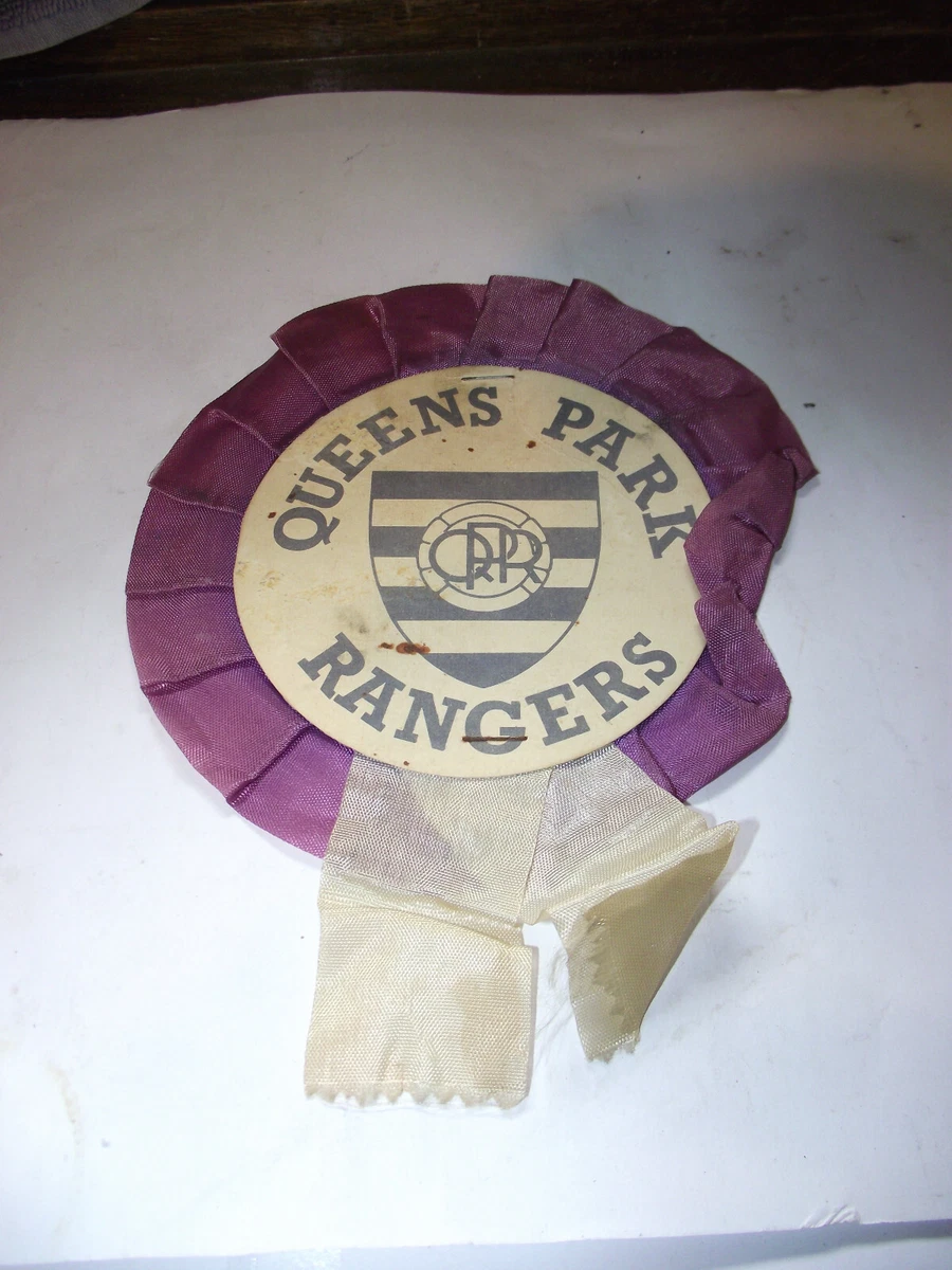 ancien petit FANION pennant wimpel § QUEENS PARK RANGERS