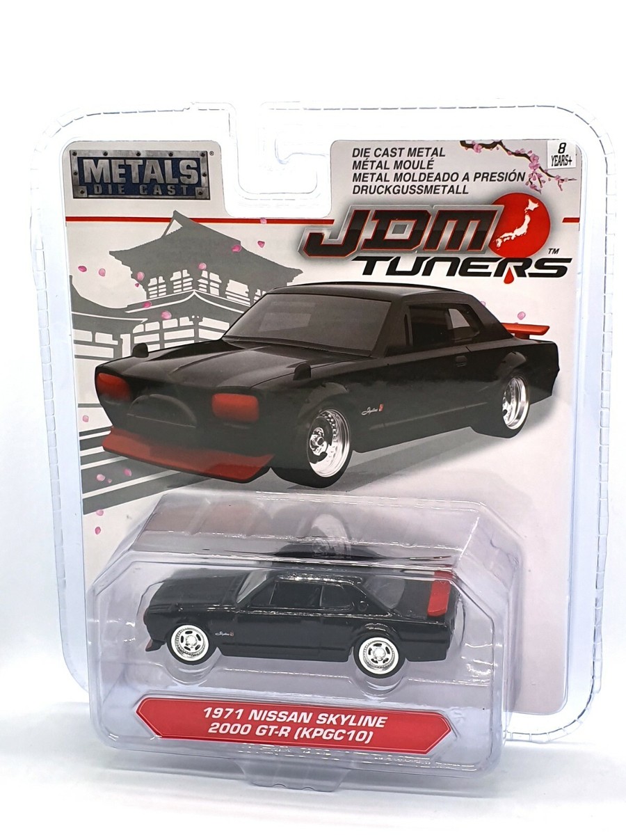 Jada Toys JDM Tuners 1971 Nissan Skyline 2000 GT-R KPGC10 Hakosuka