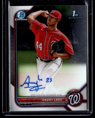 2022 Bowman Chrome Andry Lara Auto A