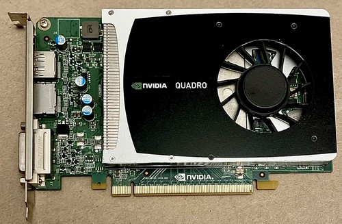 NVIDIA Quadro 2000 2GB GDDR5 SDRAM Multi Port PCI Express x16 DVI Works FR SHIP