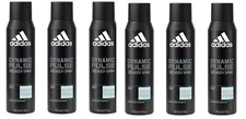 6 pack Adidas Dynamic Pulse 48hs Body Spray 150 ml