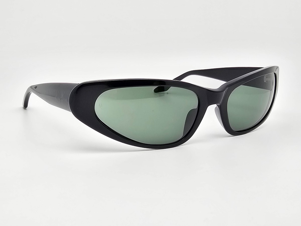 Ray-Ban B&L W1924 XVAR Black Frame G-15 Green Glass Lens Cat 