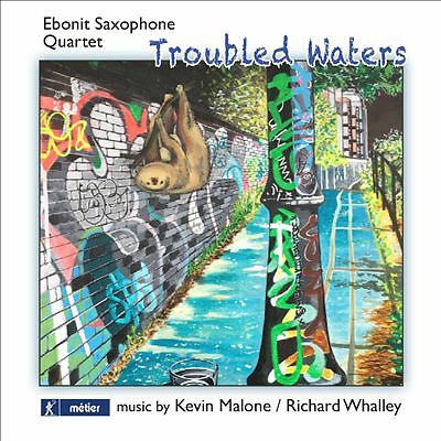 Troubled Waters by Ebonit Saxophone Quartet (CD, 2020)