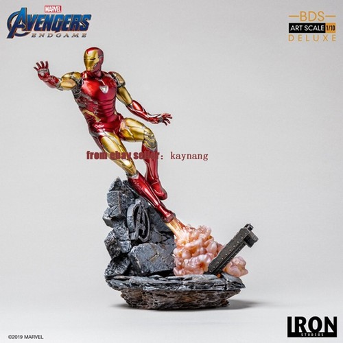 Iron Studios Avengers: Endgame 1/10 Scale Iron Man Mark LXXXV Statue Deluxe Ver - Picture 3 of 21