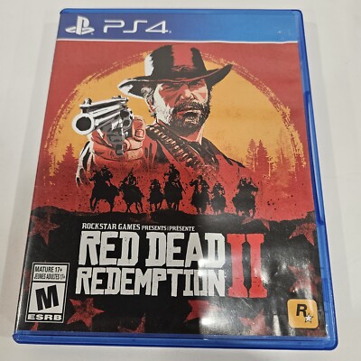 Red Dead Redemption 2 II  PS4 (Sony PlayStation 4) - No Map